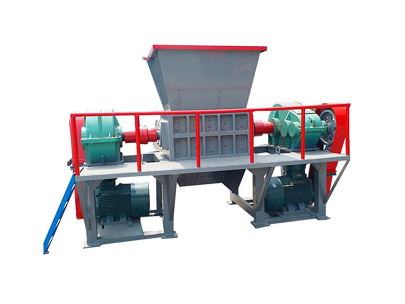 Waste Tire Shredder is a machine that is used as a fine crusher and is generally used to process unprocessed raw materials or scraps to make them smal…